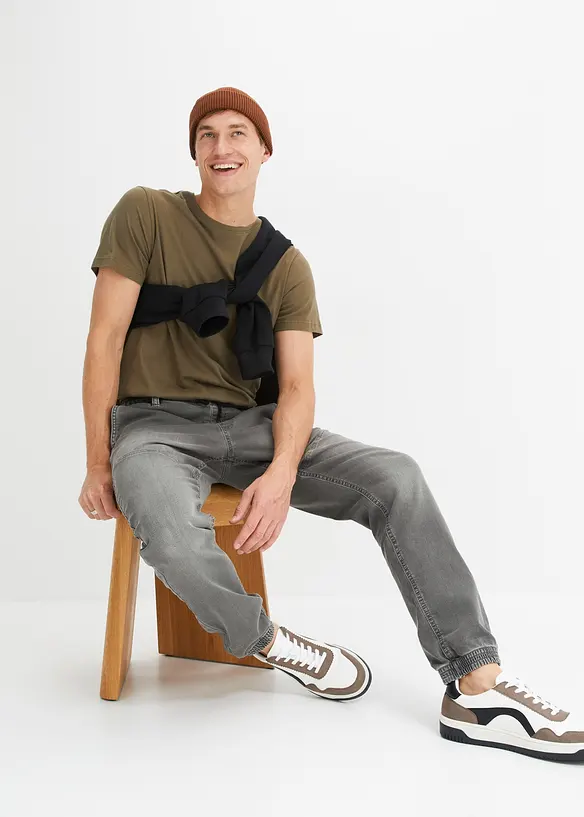 Strečové džíny Regular Fit, Straight, bonprix