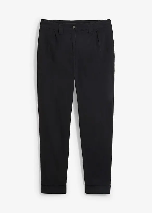 Chino kalhoty z bavlny, ke kotníkům, bonprix