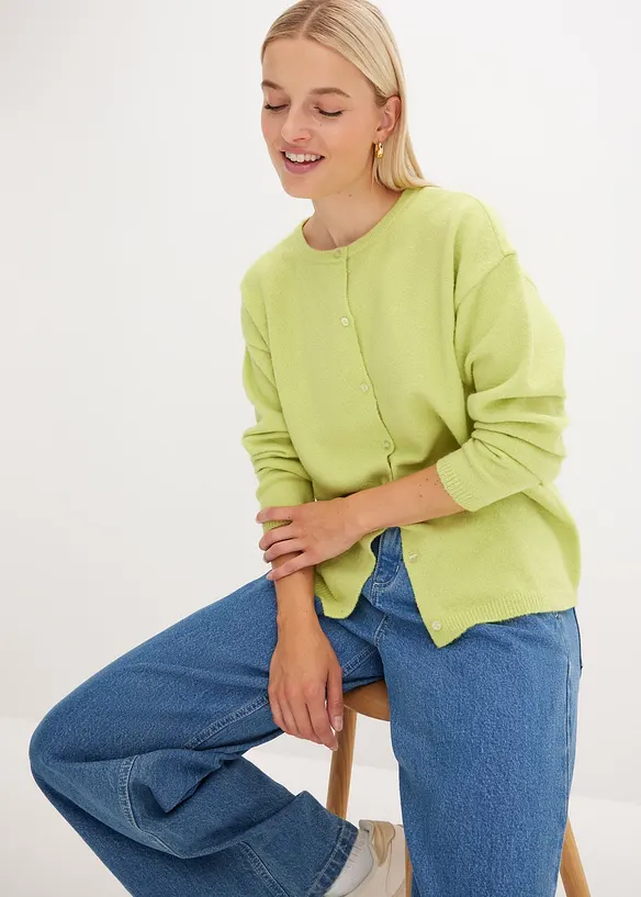 Kabátek z jemné pleteniny, bonprix