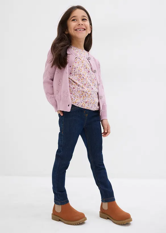 Jeggings s pohodlným pasem, Mid Waist, bonprix