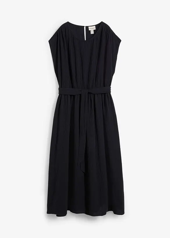 Midi šaty s čisté bavlny, bonprix