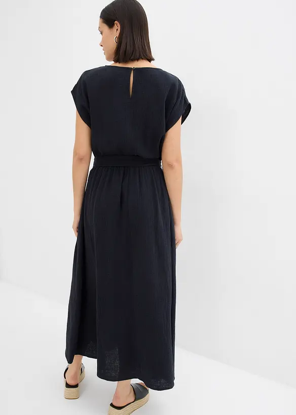 Midi šaty s čisté bavlny, bonprix