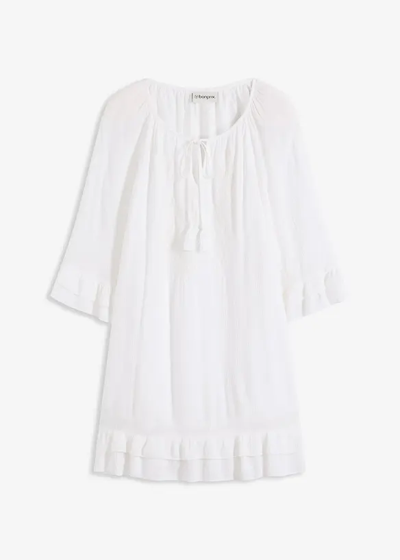 Šat s výšivkou, v boho stylu, bonprix
