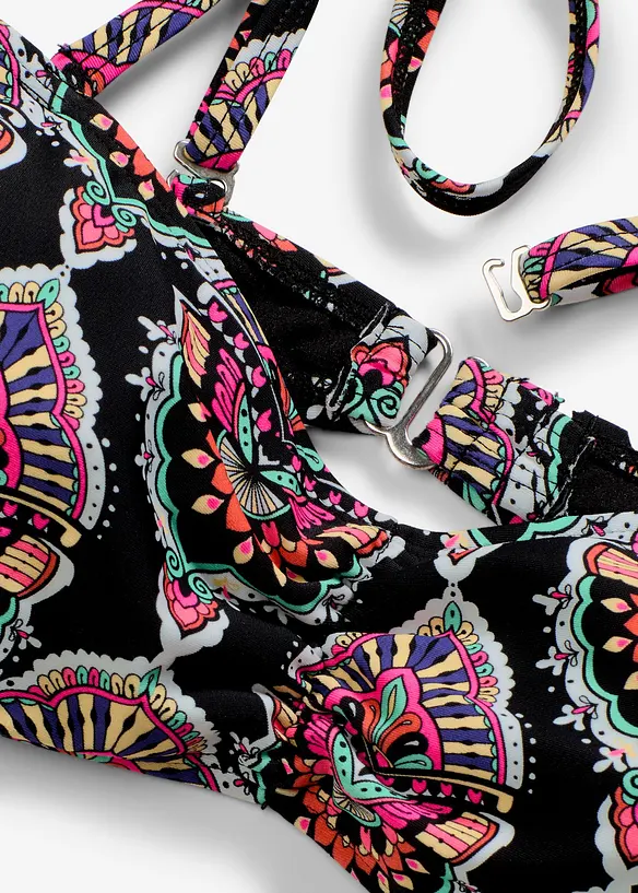 Bandážové bikiny, horní díl, bonprix