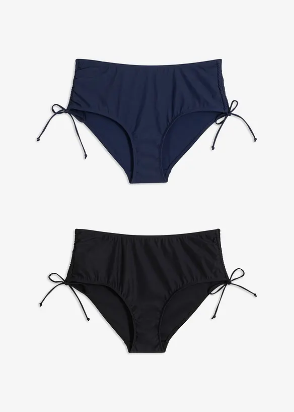 Stahovací bikiny (2 ks v balení), lehký tvarující efekt, bonprix