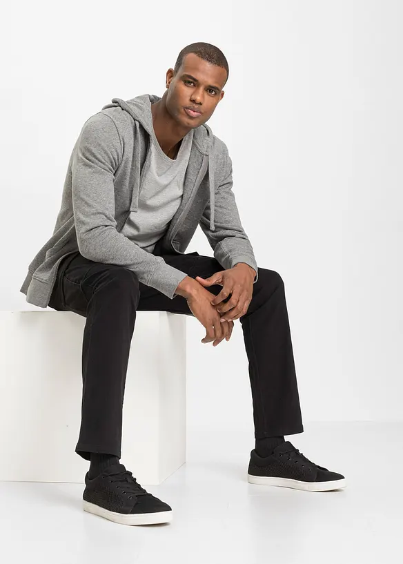 Strečové kalhoty Slim Fit s cargo kapsami, Straight, bonprix