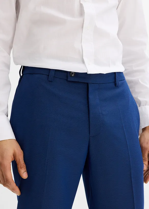 Kombinovatelné strečové oblekové kalhoty Slim Fit, bonprix