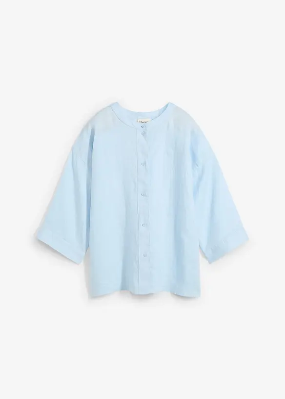 Oversized halenka z čistého lnu, bonprix