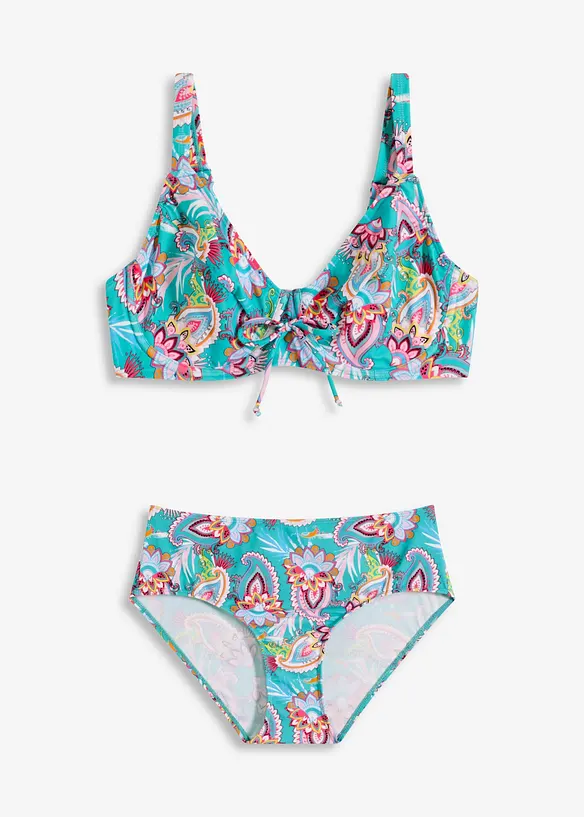 Zmenšovací bikiny s kosticemi (2dílná souprava), bonprix