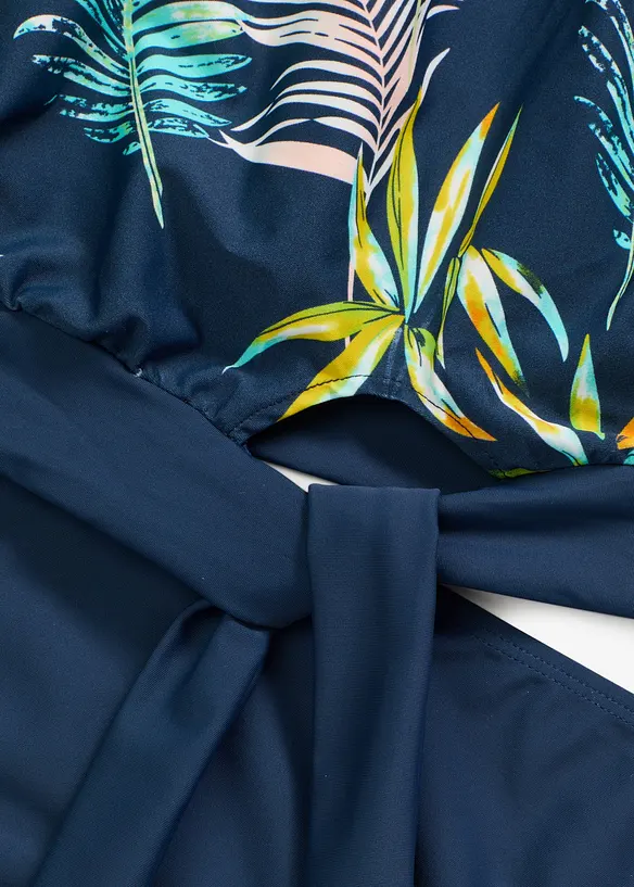 Bandeau tankiny s multifunkčními ramínky (2dílná souprava), bonprix