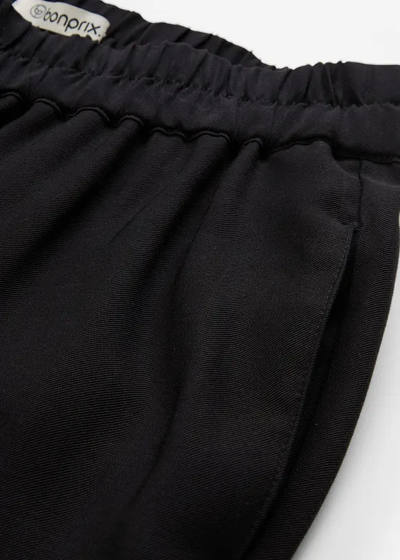 Kalhoty Culotte z jemné viskózové směsi, bonprix