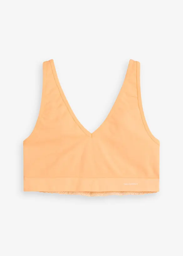 Bezešvý podprsenkový top Feel Comfort, bonprix