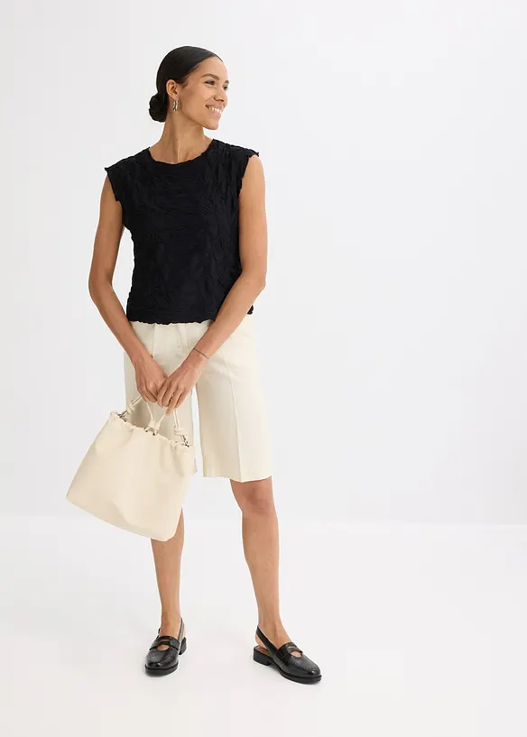 Bermudy s puky, bonprix