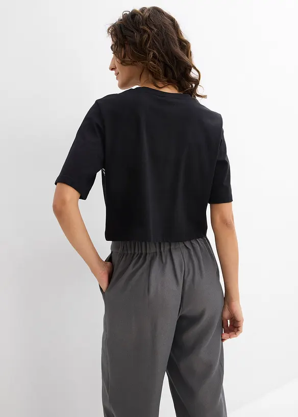 Oversize tričko z čisté organické bavlny, bonprix