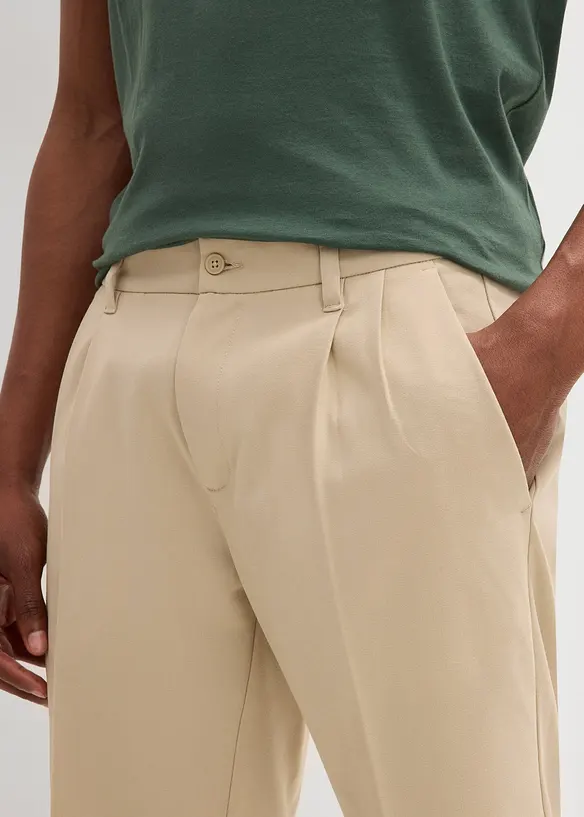 Chino bermudy s puky, Regular Fit, bonprix