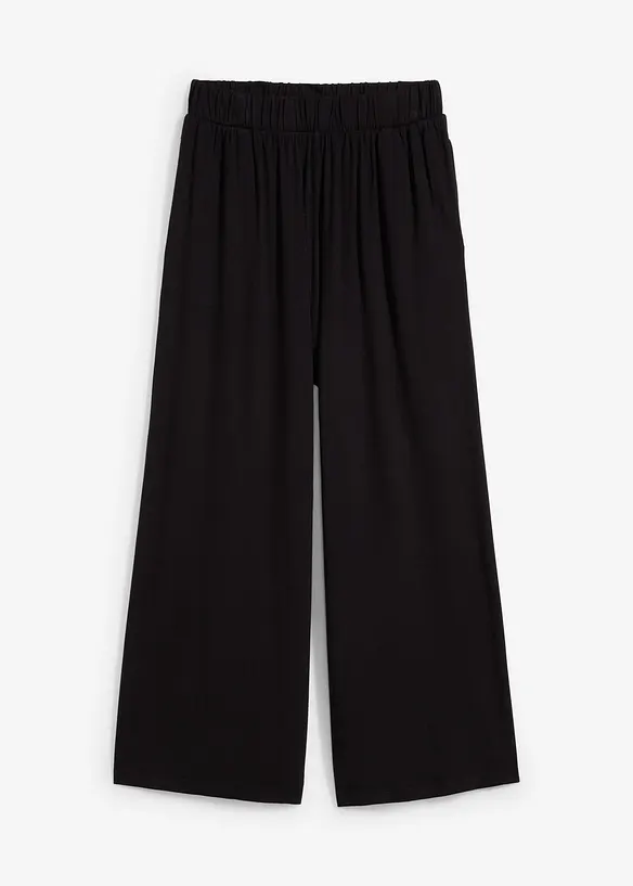 Culotte kalhoty ze splývavé viskózy, bonprix