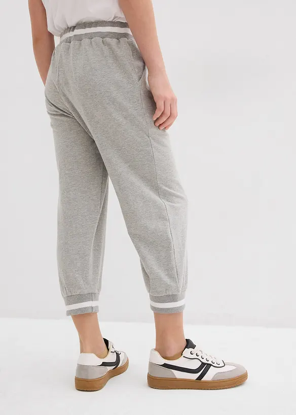 Joggingové kalhoty s 3/4 délkou (2 ks v balení), bonprix