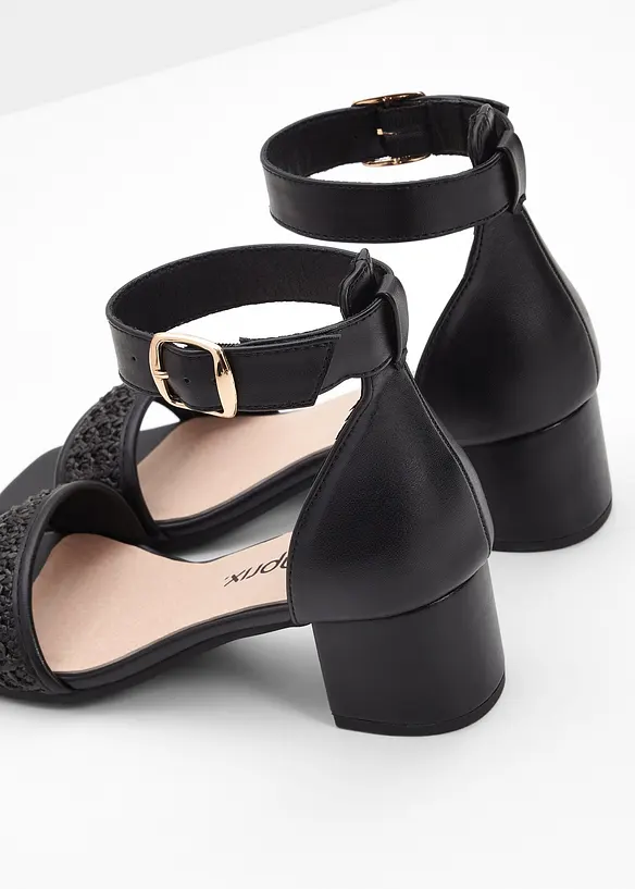 Sandálky na podpatku, bonprix