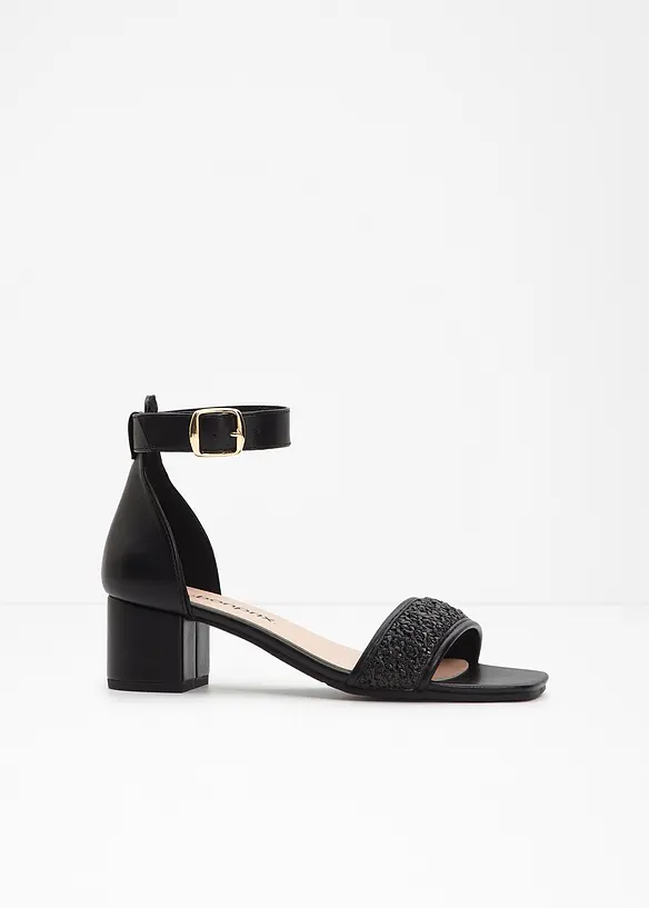 Sandálky na podpatku, bonprix