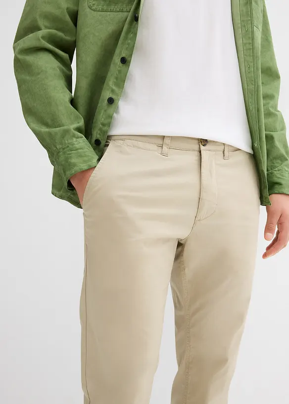 Lehké chino kalhoty, Regular Fit, bonprix