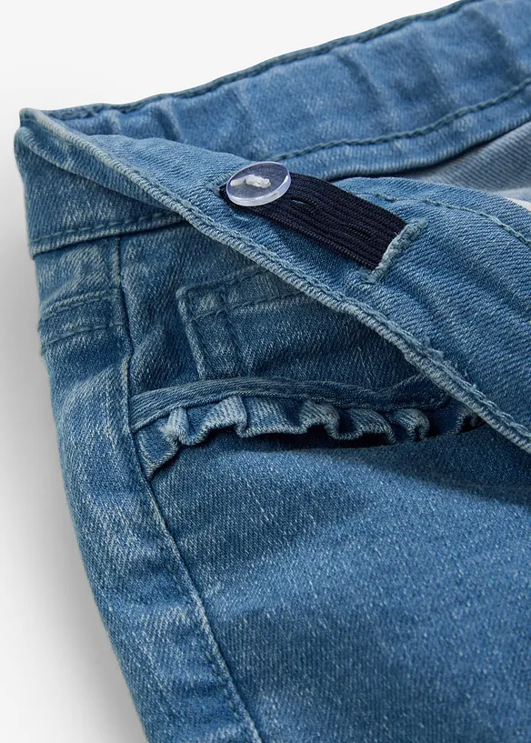 Strečové džíny, Mid Waist, Tapered, bonprix
