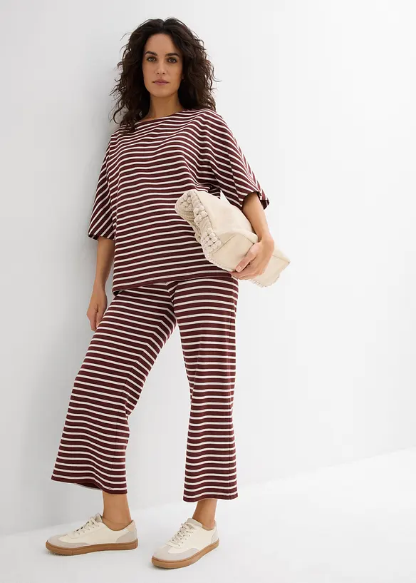Oversized mikina z čisté bavlny, bonprix