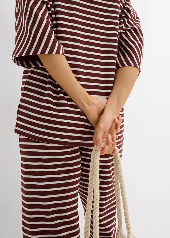 Oversized mikina z čisté bavlny, bonprix