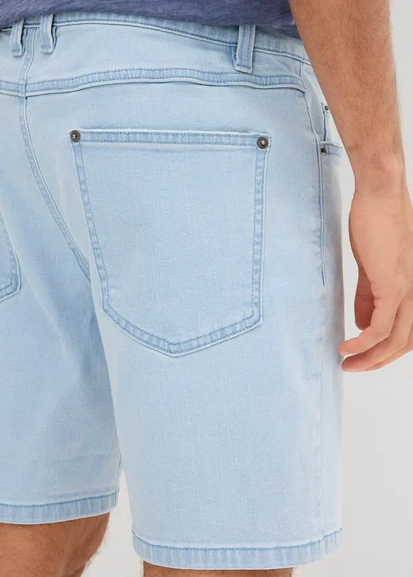 Strečové džínové šortky, Loose Fit, extra široké, bonprix