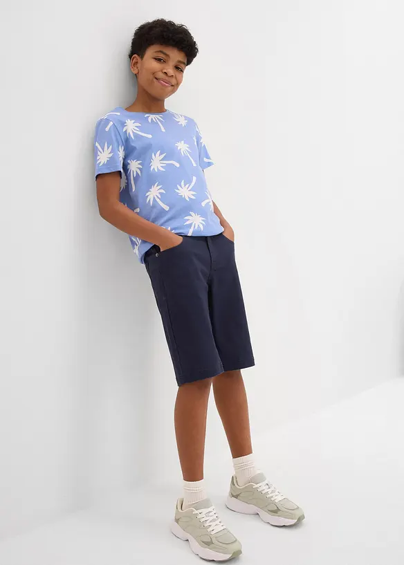 Strečové bermudy, Regular Fit, bonprix