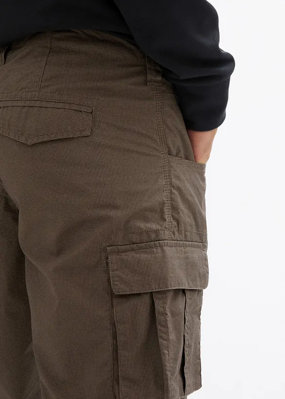 Cargo bermudy z čisté bavlny, Relaxed Fit, bonprix