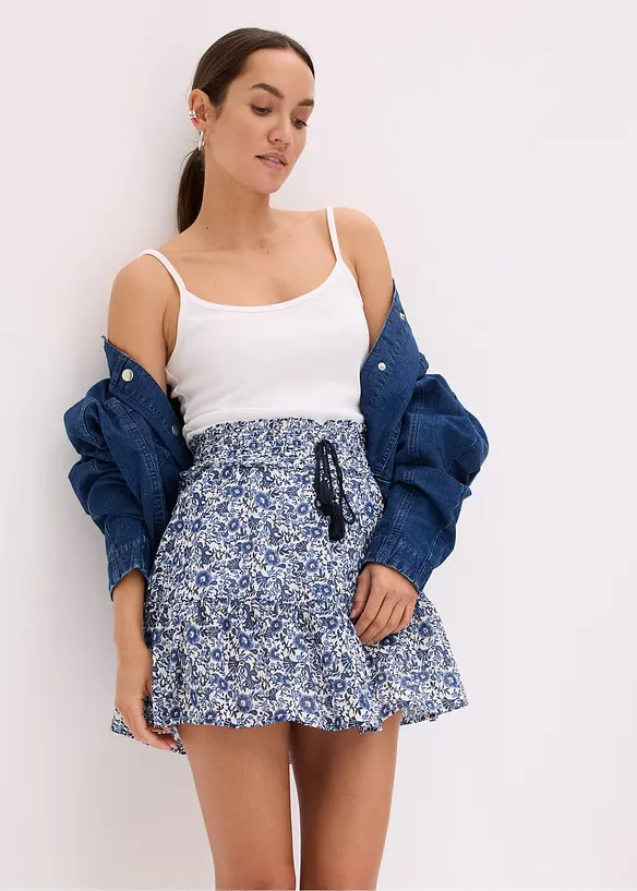 Boho minisukně z lehké bavlny, bonprix
