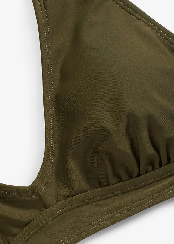 Bikinová podprsenka s ramínkem kolem krku a výstřihem do V, bonprix