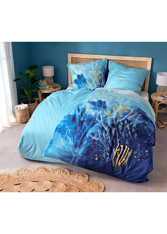 Oboustranné povlečení s mořským motivem, bonprix