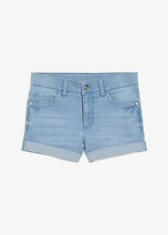 Džínové šortky, Mid Waist, bonprix