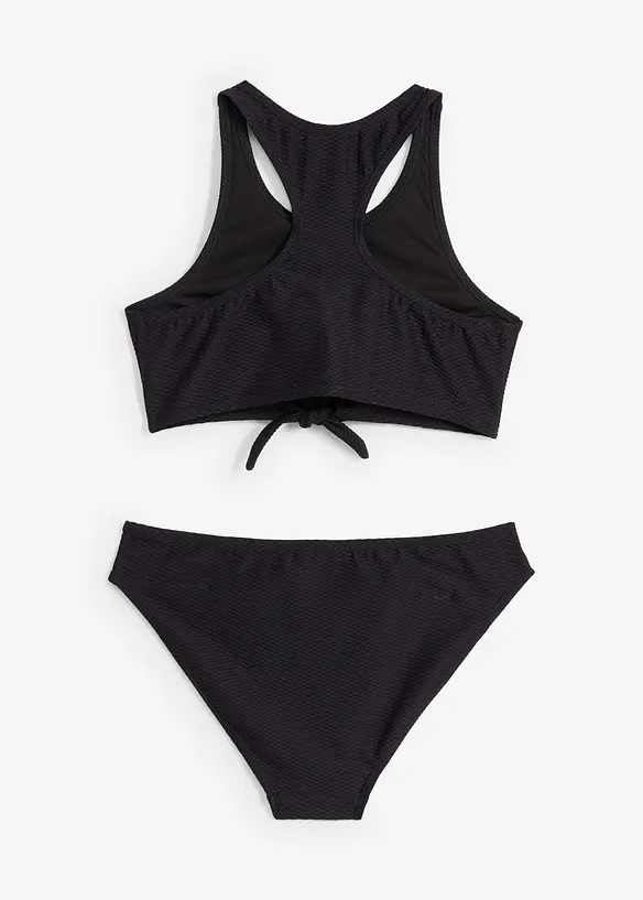 Bikiny ze strukturovaného materiálu (2dílná souprava), bonprix