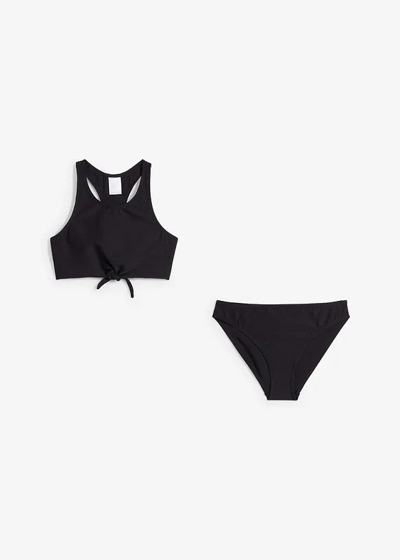 Bikiny ze strukturovaného materiálu (2dílná souprava), bonprix