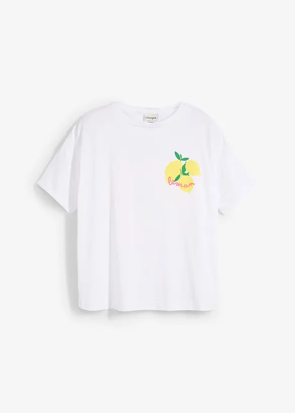 Oversize tričko z čisté organické bavlny, bonprix