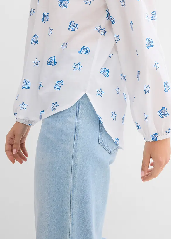 Oversize halenka z čisté bavlny, bonprix