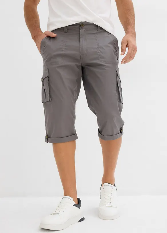 Dlouhé bermudy s pohodlným pasem, Regular Fit, bonprix