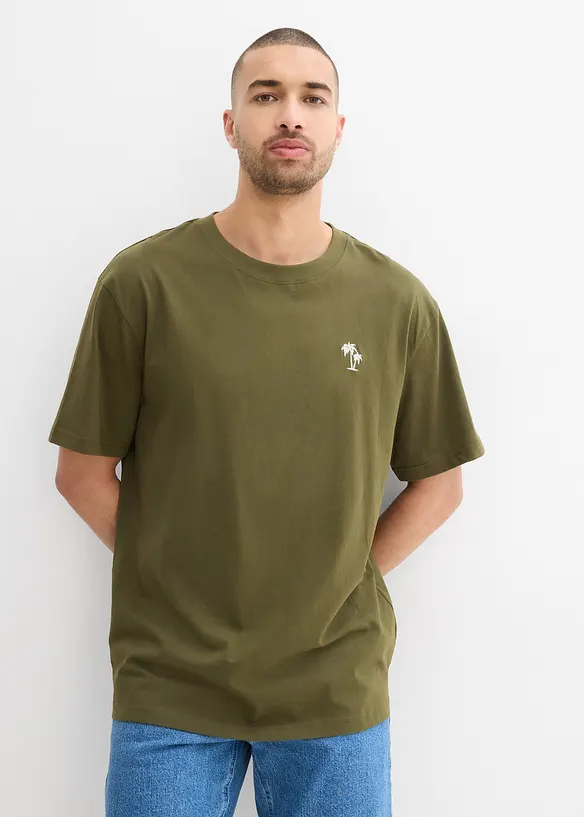 Tričko s potiskem na zádech, Loose Fit, bonprix
