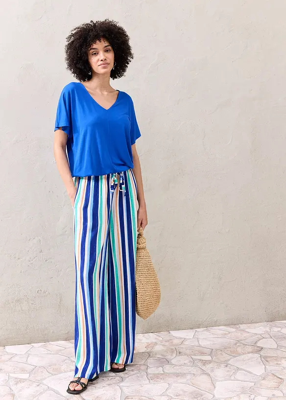 Oversize tričko z měkké viskózové směsi, bonprix