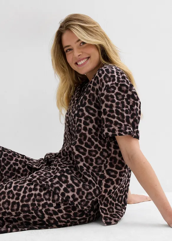 Oversize halenka z mušelínu, bonprix