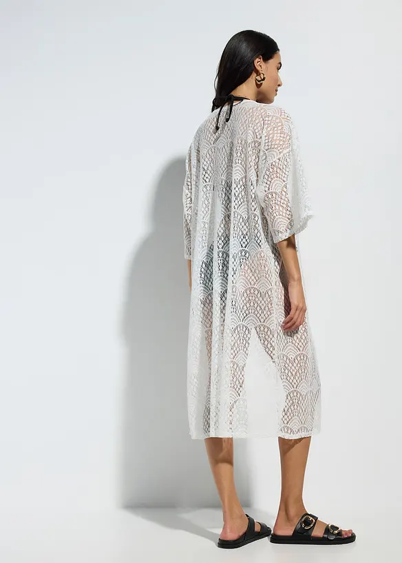 Průhledné plážové kimono, bonprix