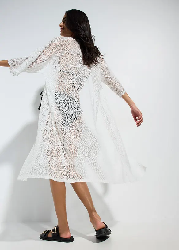 Průhledné plážové kimono, bonprix