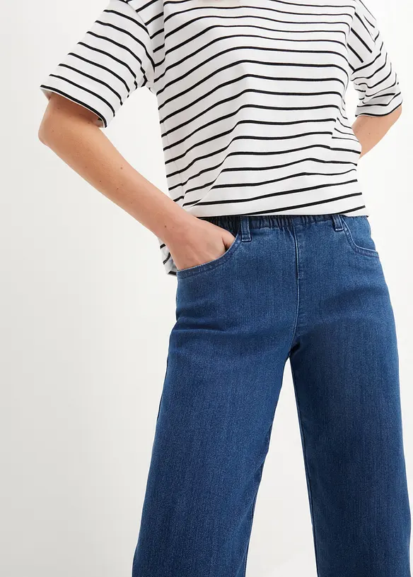 Straight džíny, Mid Waist (2 ks v balení), bonprix