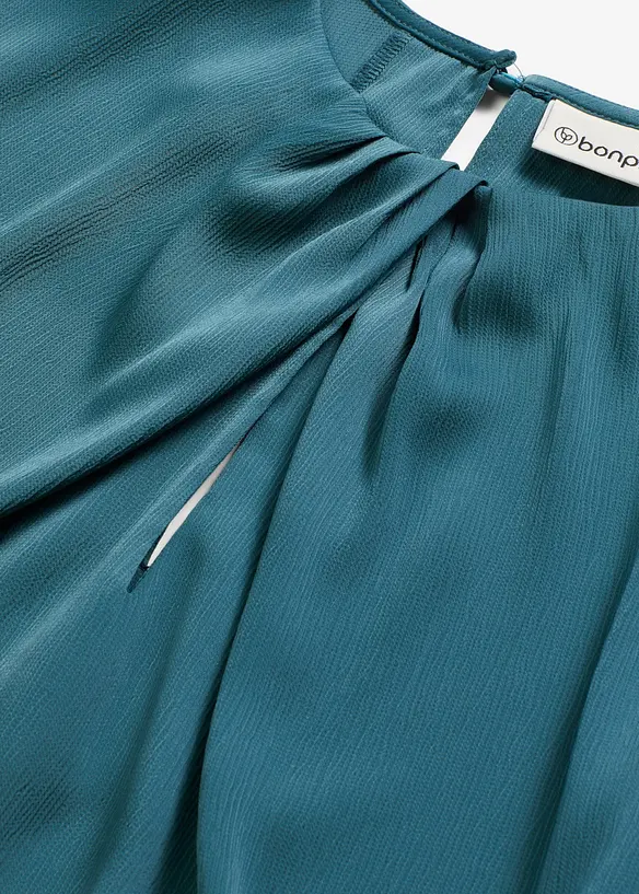 Halenkové tričko z lesklého saténu, bonprix