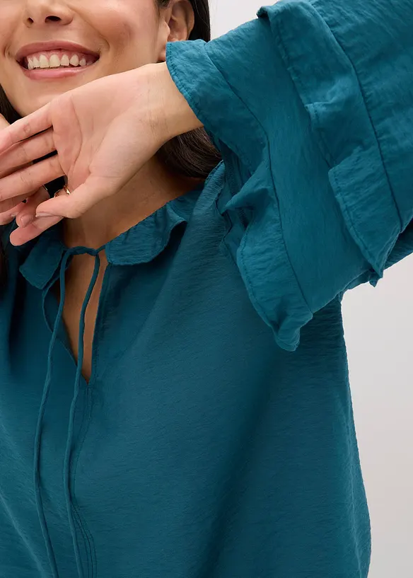 Halenka v boho stylu, z jemné viskózové směsi, bonprix