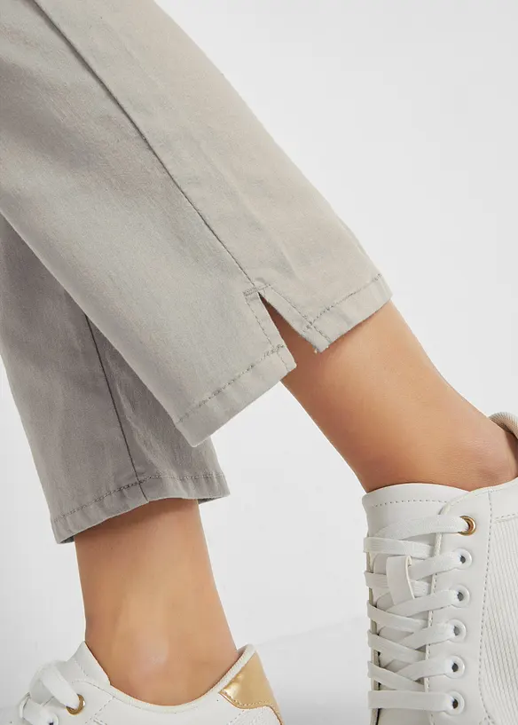 Strečové džíny s rovnými nohavicemi, Mid Waist, bonprix