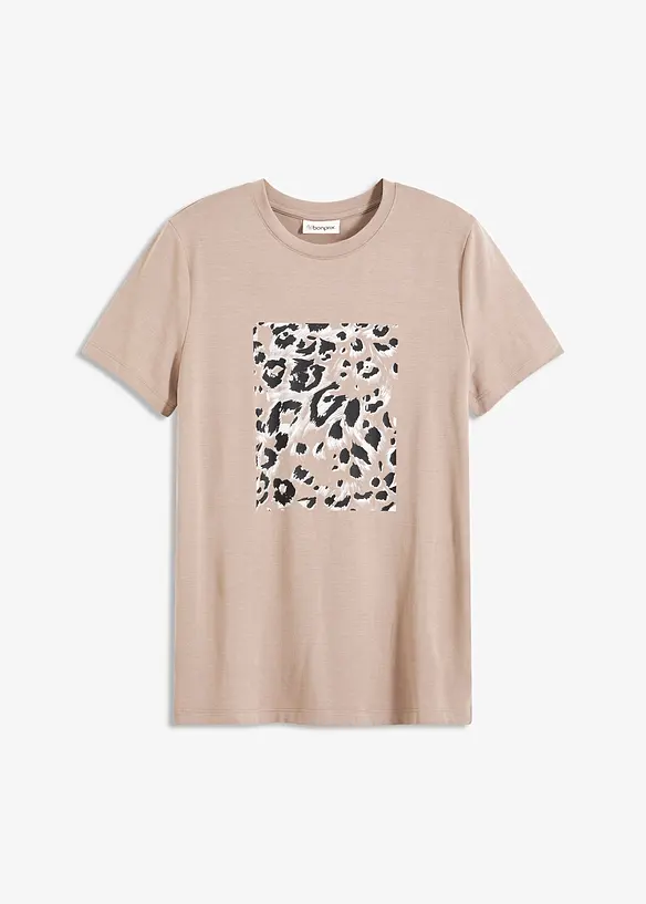 Tričko s leopardím potiskem, bonprix
