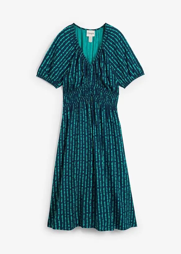 Midi šaty z měkké viskózy, bonprix